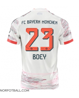 Billige Fotballdrakt Bayern Munich Sacha Boey #23 Replika Bortedrakt 2025-26 Kortermet